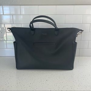 Mina Baie Full Emmy Vegan Leather in Black